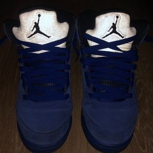JORDAN 5 RETRO BLUE SUEDE